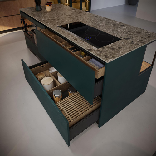 isla en cocina gococi en domo