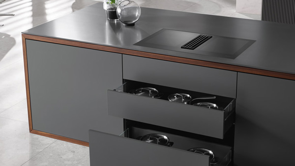 cocina con electrodomésticos miele