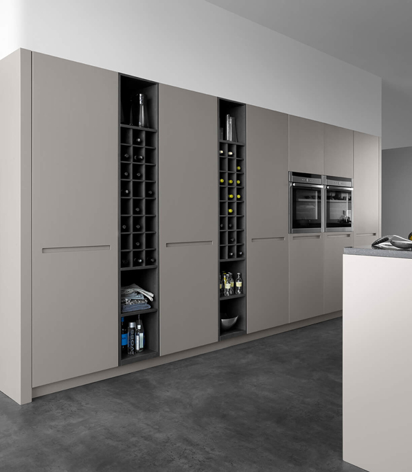 muebles de cocina altos y elegantes en donostia